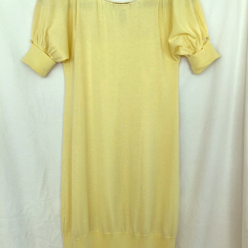 Yellow BCBG Maxazria dress! Size Small.